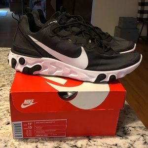 Mens Nike React Element 55 Sneakers